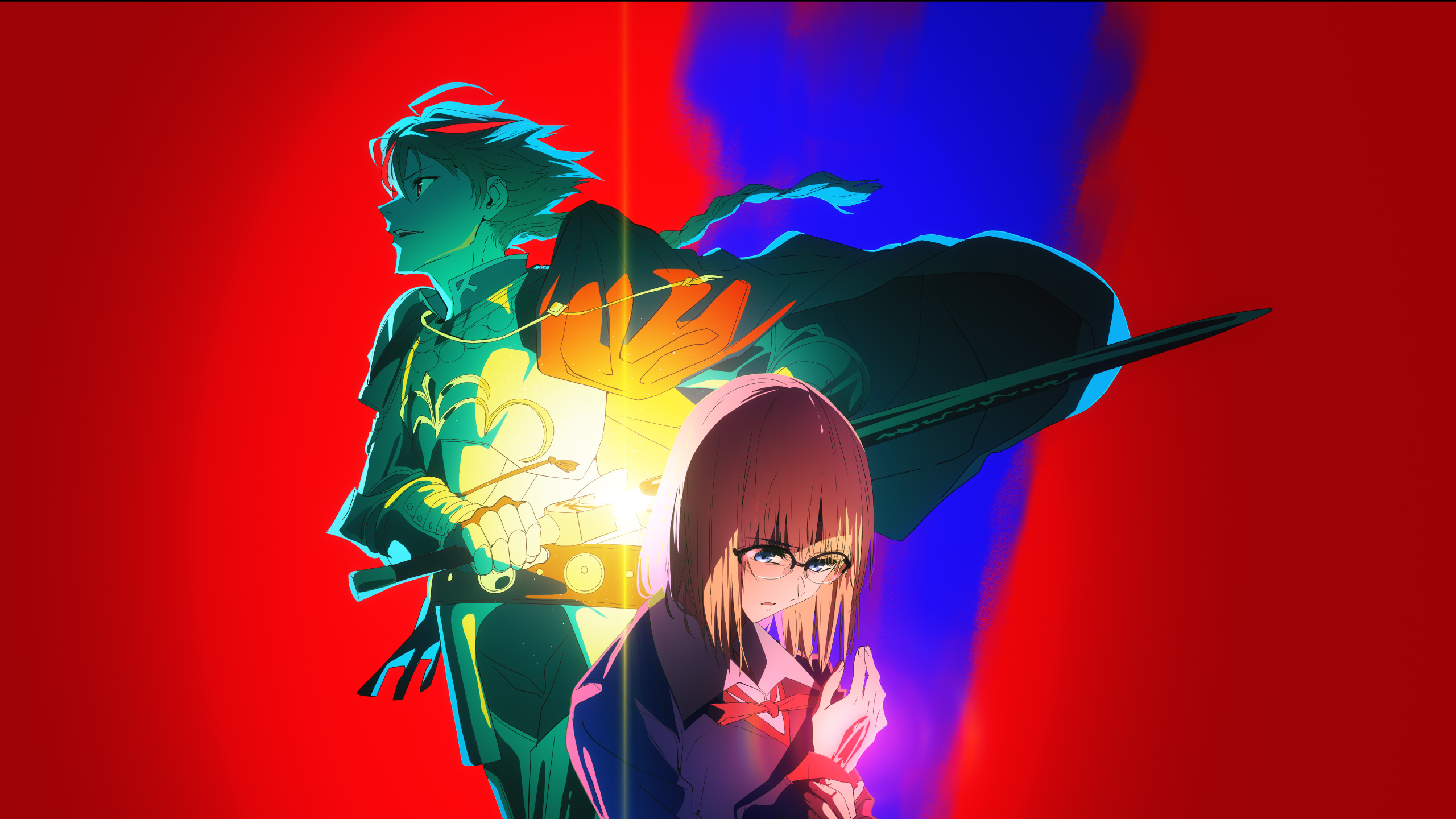 Fate strange fake richard i fate sajou ayaka armor megane seifuku